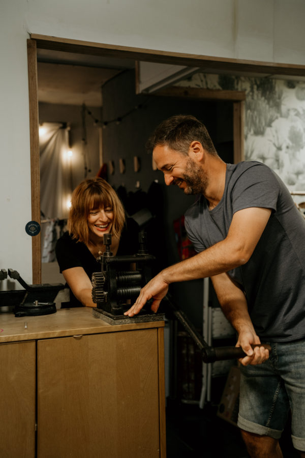 Atelier DUO alliances or jaune